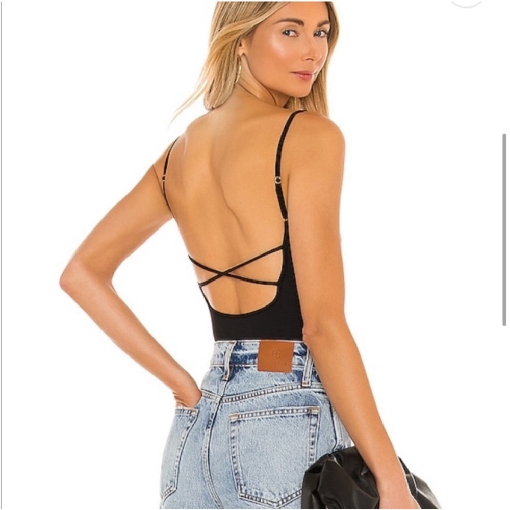 Free people intimately Black Strappy Back Women's Top